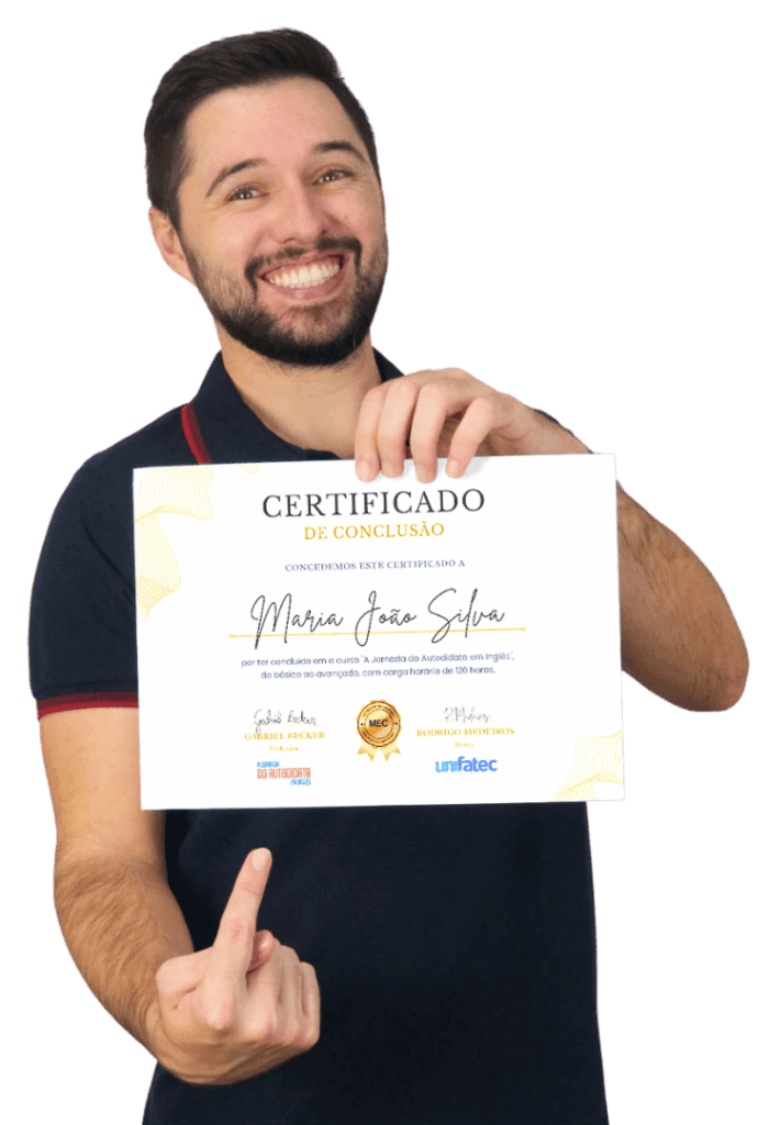 Certificado reconhecido pelo MEC